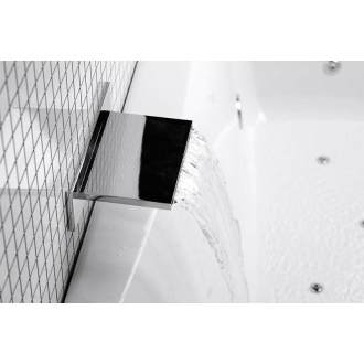 Plochá vytoková hubica 240x60 mm, chróm AVI004