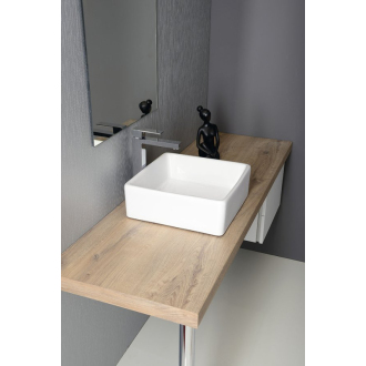 UBEGA keramické umývadlo 38x13,5x38 cm, na dosku BH7006