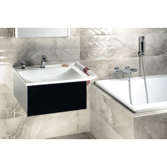 LUPO umývadlo 72x45 cm, liaty mramor, biela LP072