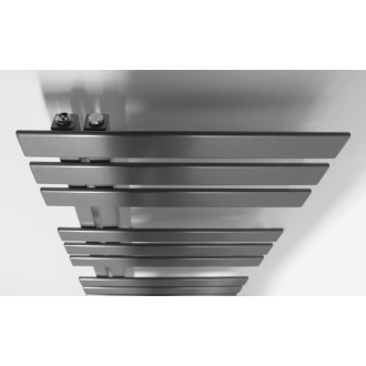 SILVANA vykurovacie teleso 500x1236mm, metalická strieborná IR153