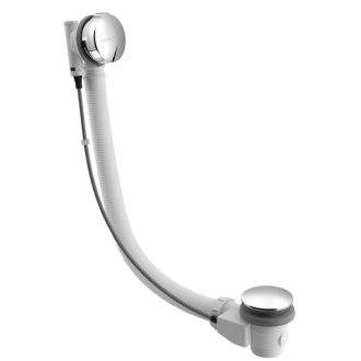 Vaňová súprava s bovdenom, dĺžka 1175mm, zátka 72mm, chróm 71683