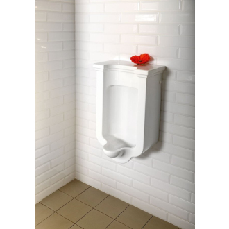 WALDORF urinál so zakrytým prívodom vody, 44x72x37 cm 413001