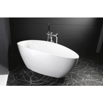 ELÍPSIA vaňa1700x770x620mm, liaty mramor, objem 330l, biela lesk GVEL1700