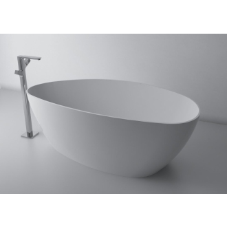 ELÍPSIA vaňa1700x770x620mm, liaty mramor, objem 330l, biela lesk GVEL1700