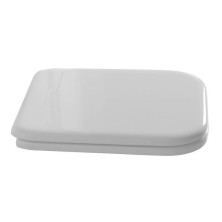WALDORF WC sedátko Soft Close, polyester, biela/chróm 418801