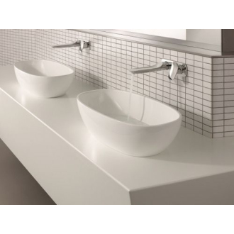 KLUDI AMBA 532450575 umývadlová nástenná batéria, vrchný diel - výtok 226 mm, chróm