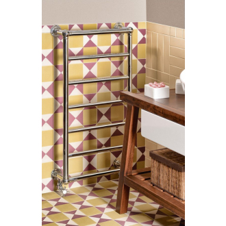 UNO retro vykurovacie teleso 493x951mm, 175W, leštená nerez NR816
