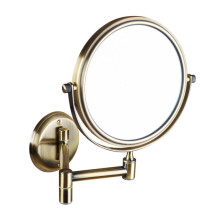 Kozmetické zrkadlo zväčšovacie, obojstranné, bronz (106101697) XP012