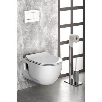 EDITA WC sedátko SLIM Soft Close, duroplast, biela 1703-458