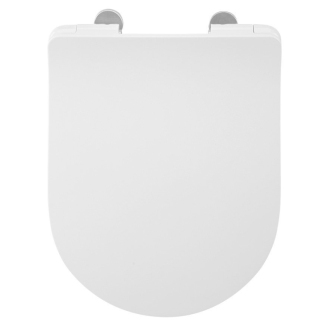 EDITA WC sedátko SLIM Soft Close, duroplast, biela 1703-458