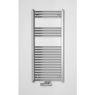 ALYA vykurovacie teleso rovné 500x1118 mm, stredové pripojenie, 305W, chróm 1145-05