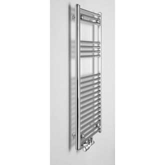 ALYA vykurovacie teleso rovné 500x1118 mm, stredové pripojenie, 305W, chróm 1145-05