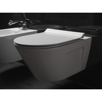 NORM WC závesné, splachovanie SWIRLFLUSH, 55x36 cm 861511