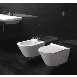 NORM WC závesné, splachovanie SWIRLFLUSH, 55x36 cm 861511