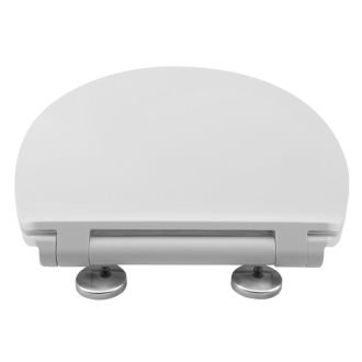 ADELE WC sedátko SLIM Soft Close, duroplast, biela 1703-356