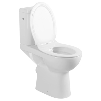 ADELE WC sedátko SLIM Soft Close, duroplast, biela 1703-356