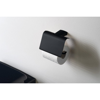 ZEN BLACK držiak toaletného papiera s krytom 166473