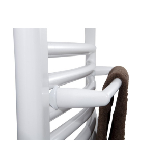 Sušiak uterákov na vykurovacie telesá 46 cm rovný, biela IDR-50