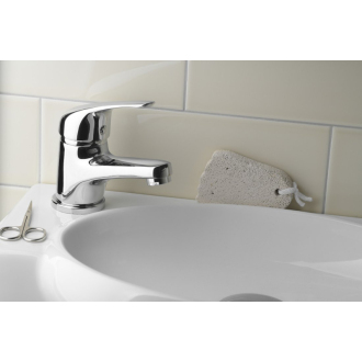 AQUALINE 40 stojánková umývadlová batéria bez výpuste, chróm 52104