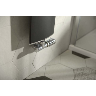 OTHELLO MONO SLIM vykurovacie teleso 300x1890 mm, čierna matná 2301189030SN