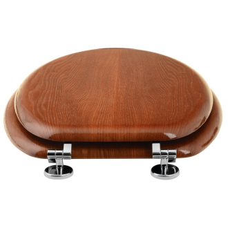 AQUALINE WC sedátko, MDF, čerešňa 1705-12