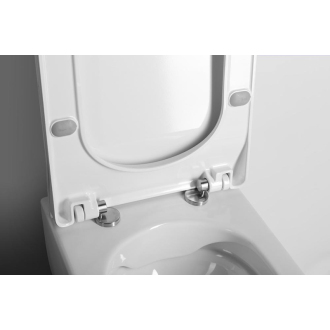 GLANC WC sedátko, Slim soft close, duroplast, biela GC5030