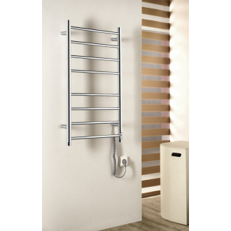 REDONDO Elektrický sušiak uterákov s časovačom, okrúhly, 500x900 mm, 75 W, nerez ER220T