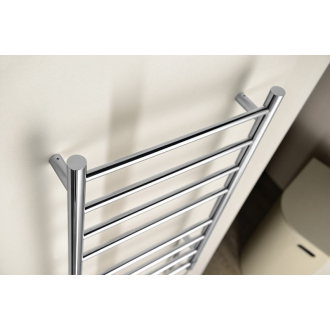 REDONDO Elektrický sušiak uterákov s časovačom, okrúhly, 500x900 mm, 75 W, nerez ER220T