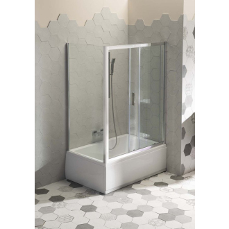 DEEP hlboká sprchová vanička, obdĺžnik 140x75x26cm, biela 72947