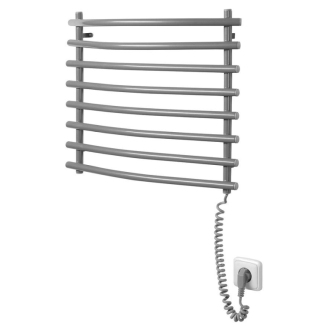 Elektrický sušiak uterákov, 570x465 mm, 72 W, šedý hliník - metalíza (RAL9007) SU210A