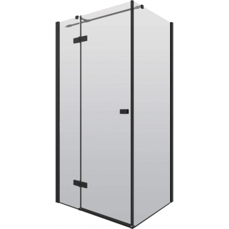 Deante ARNIKA KQA_046P Sprchovací kút 80x100, čierna-číra