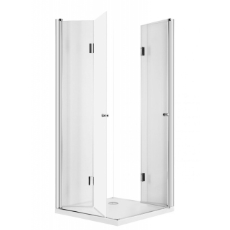Deante KERRIA KTK_042P Sprchovací kút 80x80, chróm-číra