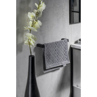 PIRENEI držiak uterákov 350x66mm, čierna mat PI213514