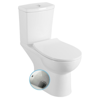 KAIRO WC kombi s bidet. spŕškou, zadný odpad, vrátane splachovacieho mechanizmu PC106