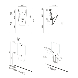 SAND urinal 909711