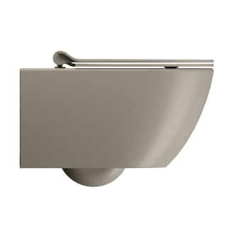 PURA WC závesné, splachovanie SWIRLFLUSH, 55x36 cm, tortora dual-mat 881505