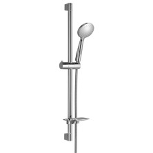 WANDA sprchová súprava s mydelničkou, posuvný držiak, 790 mm, chróm 1202-27