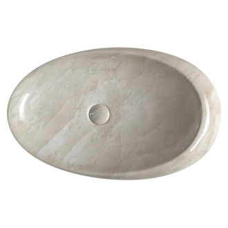 DALMA keramické umývadlo 68x44x16,5 cm, marfil MM327