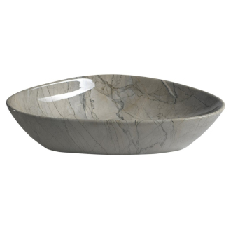 DALMA keramické umývadlo 58,5x39x14 cm, grigio MM213