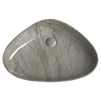 DALMA keramické umývadlo 58,5x39x14 cm, grigio MM213
