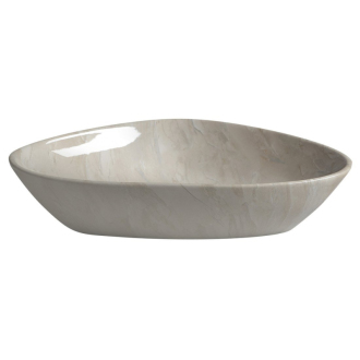 DALMA keramické umývadlo 58,5x39x14 cm, marfil MM227