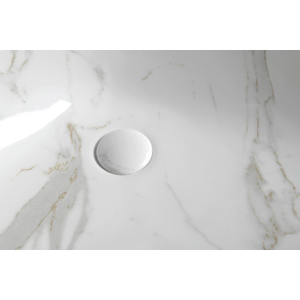 DALMA keramické umývadlo 58,5x39x14 cm, carrara MM217
