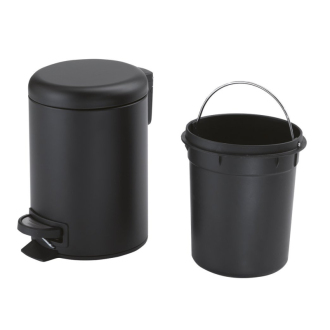 POTTY odpadkový kôš 3l, Soft Close, čierna mat 320914