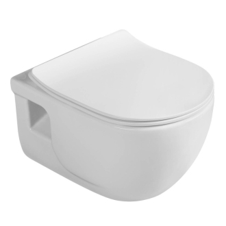 BRILLA WC misa závesná rimless, 36,5x53 cm 100612