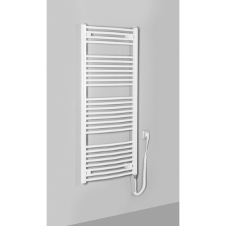 ORBIT-E elektrické vykurovacie teleso oblé 600x1320 mm, 600W, biela ILEO36T