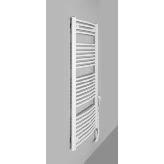ORBIT-E elektrické vykurovacie teleso oblé 600x1320 mm, 600W, biela ILEO36T