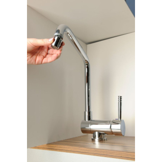 Perlátor s kĺbom F22x1, chróm 3248.01