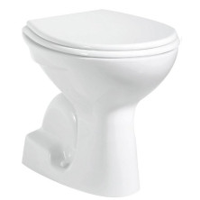 WC misa samostatne stojaca 36x54cm, spodný odpad, biela TP340