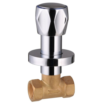 Podomietkový ventil 1/2', chróm VP621