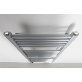 DIRECT vykurovacie teleso s bočným pripojením 450x990 mm, 426 W, strieborná štrukturálna ILS94E
